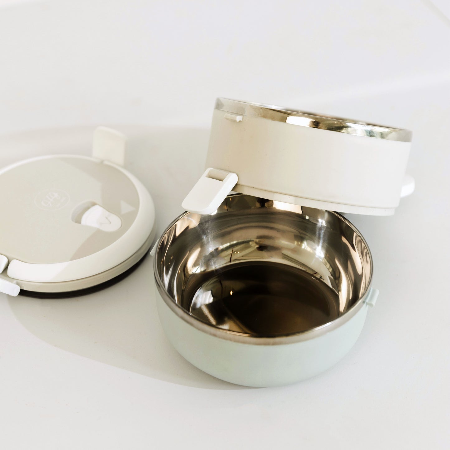 The Double Layered Stainless Steel Bowl (1200 ml) - On The Go